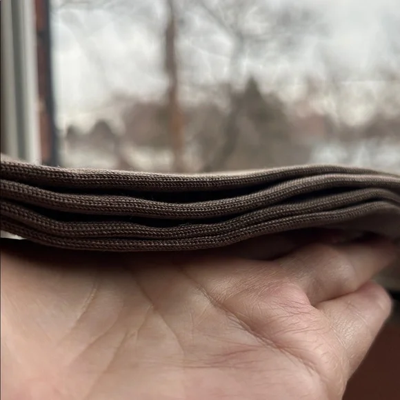 NWT Johnston & Murphy over the calf socks in taupe - Picture 9 of 12